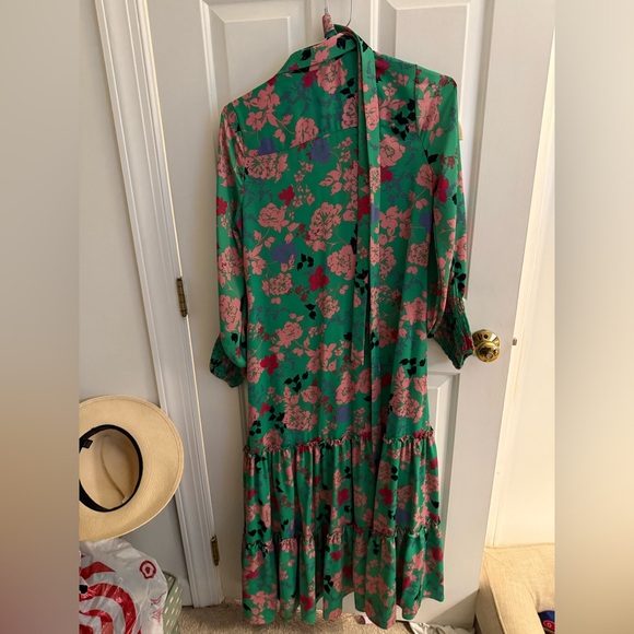 MISA green Esmee dress - Picture 8 of 8